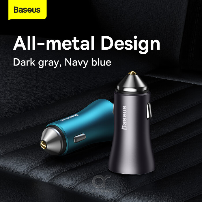 Baseus Golden Contactor Max 60W Car Charger