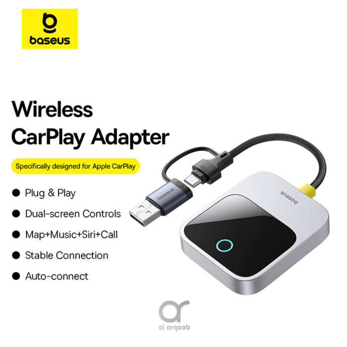 Baseus Prime Trip Safe Journey Wireless CarPlay Adapter for iPhone