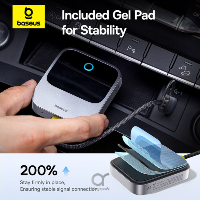 Baseus Prime Trip Safe Journey Wireless CarPlay Adapter for iPhone