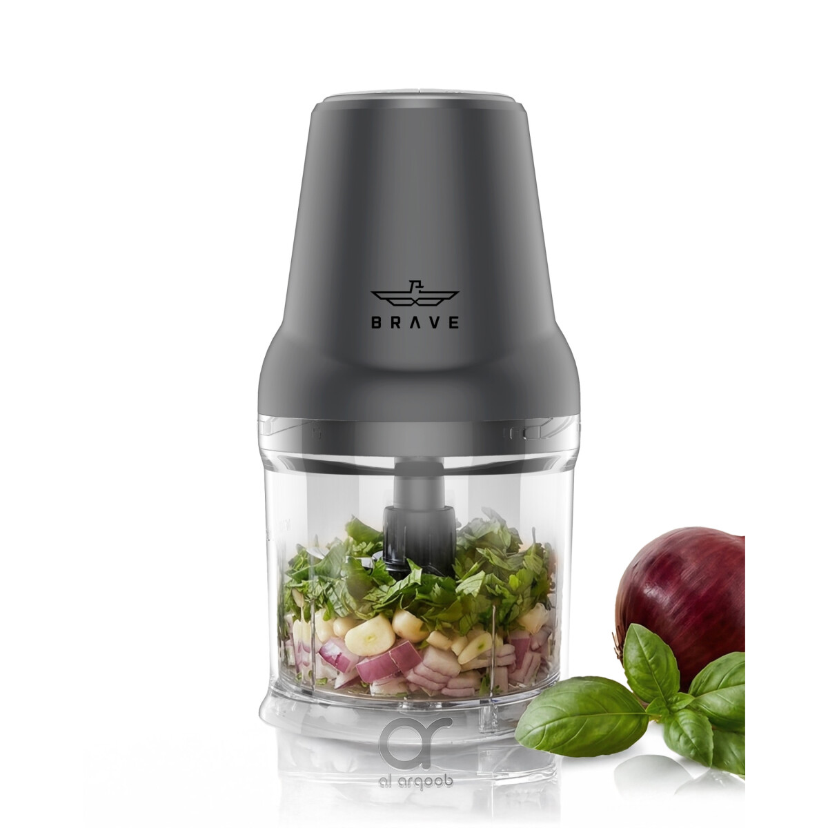 BRAVE Mini Electric Food Chopper 500ml BFC-01 | 400W Motor with 4 ...