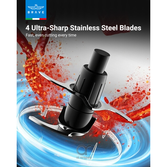 مفرمة BRAVE الكهربائية الصغيرة 500 مل