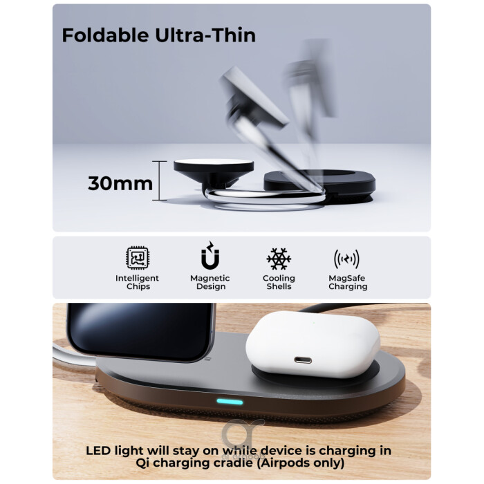 محطة شحن Voltme MagPak اللاسلكية 3