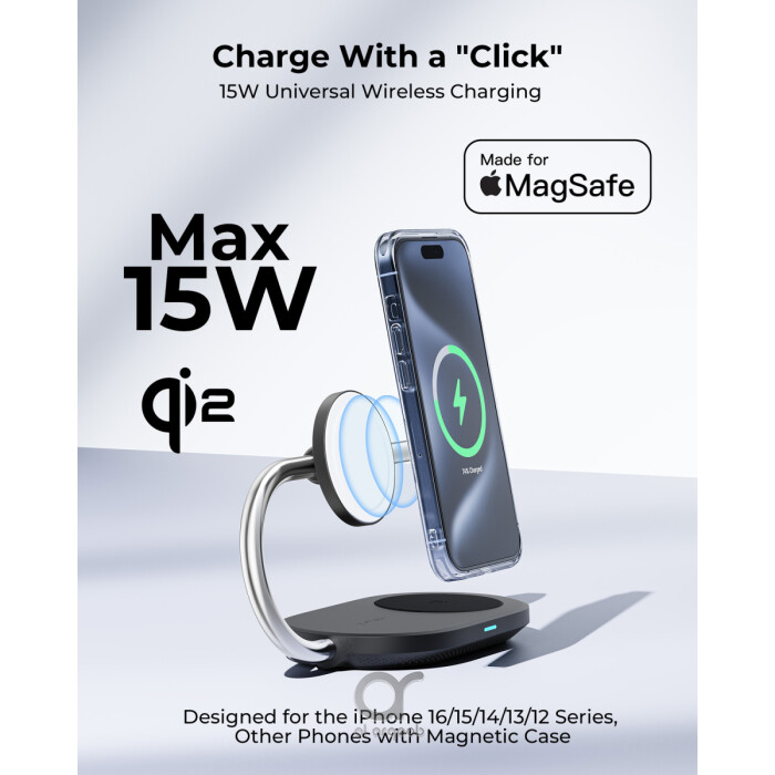 محطة شحن Voltme MagPak اللاسلكية 3