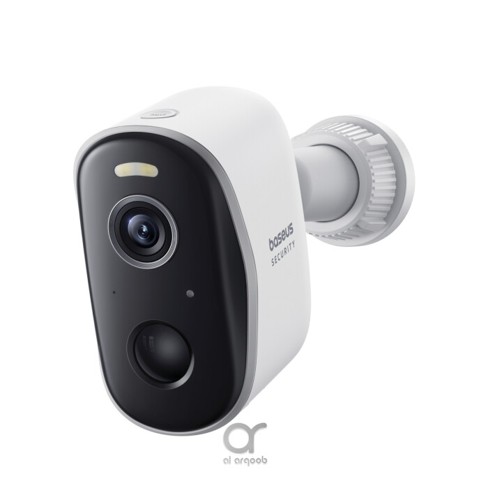 كاميرا المراقبة الخارجية اللاسلكية Baseus N1 بدقة 2K، زاوية 145°، رؤية ليلية ملونة، بطارية 210 أيام، IP67 – تتطلب H1