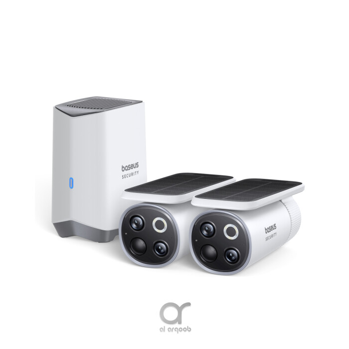Baseus S1 Pro Outdoor Wireless Security Camera Kit, 3K, Solar Auto