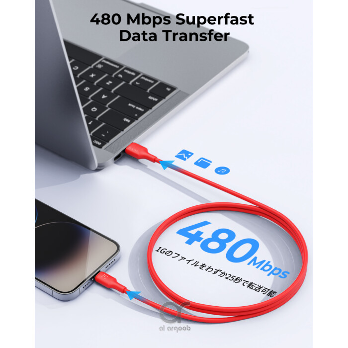 Voltme Powerlink EDC Series USB A to Lightning Cable