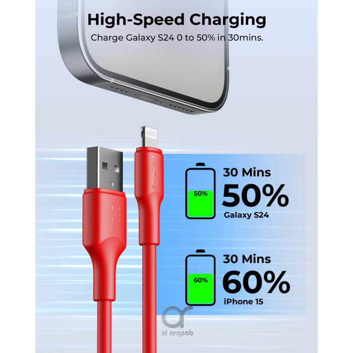 Voltme Powerlink EDC Series USB A to Lightning Cable
