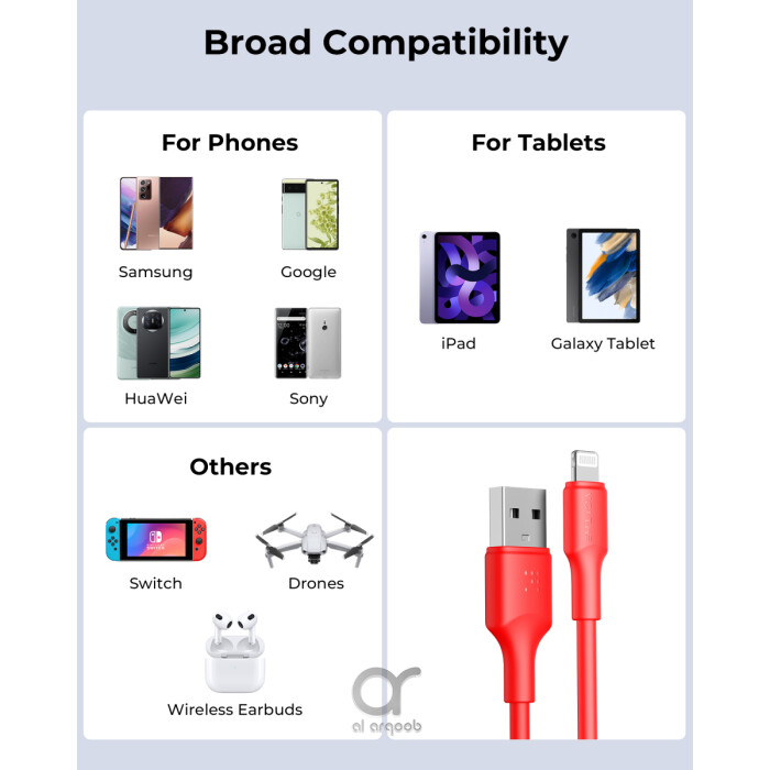 Voltme Powerlink EDC Series USB A to Lightning Cable
