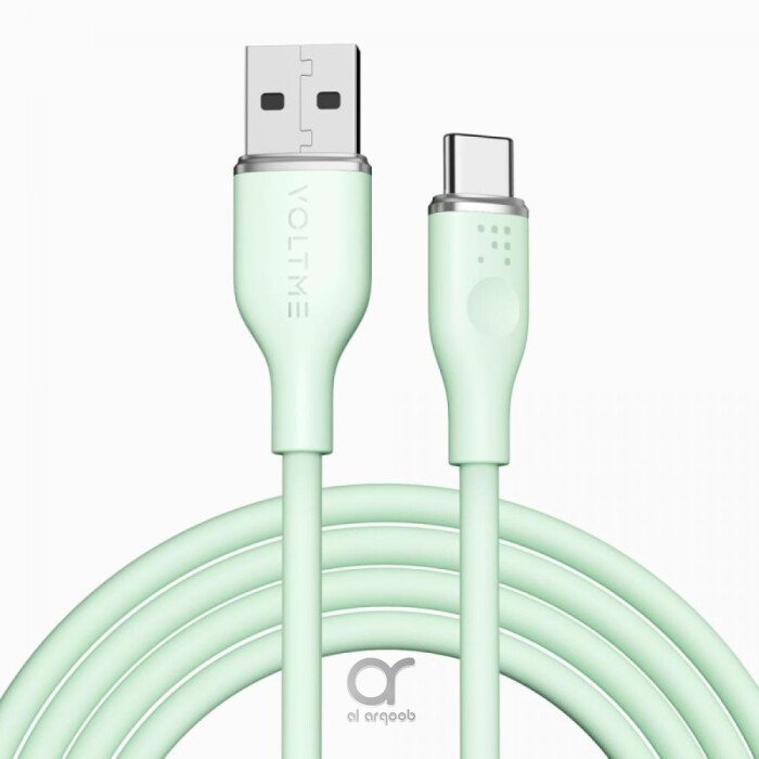 Voltme Powerlink Moss Liquid Silicon Cable USB A To Type