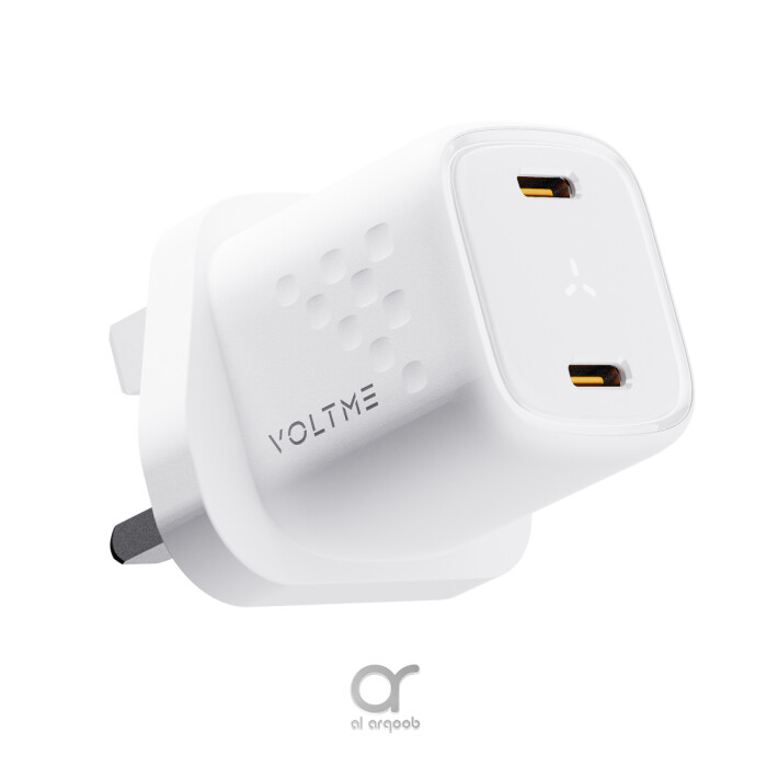 VOLTME Revo 30 Duo CC 30W GaN III Fast Charger, Dual USB