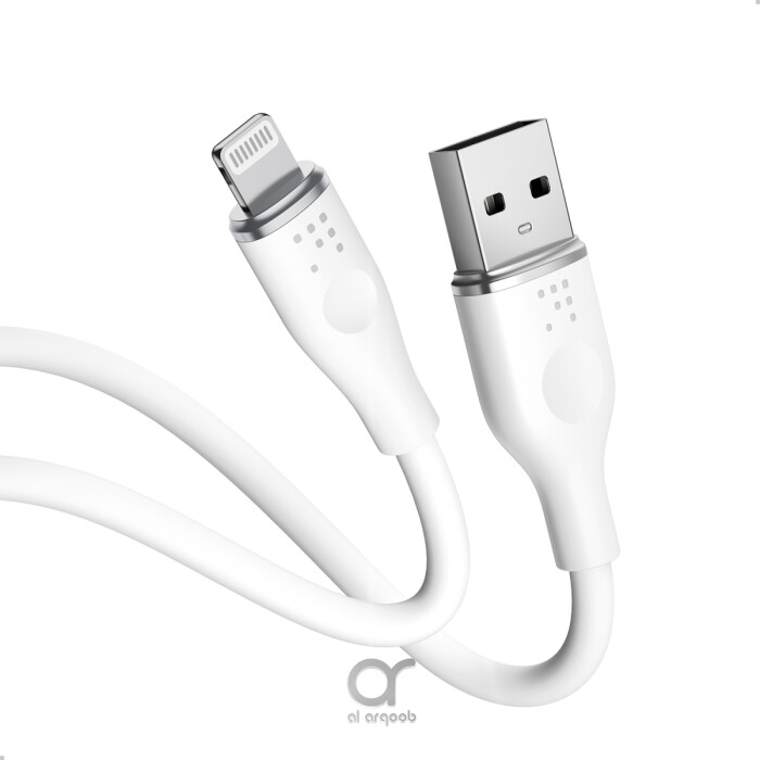 كابل فولتمي باور لينك موس من السيليكون السائل USB