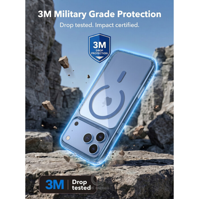 BRAVE Guard iPhone 18 Pro Protective Case with MagSafe, 15ft Military