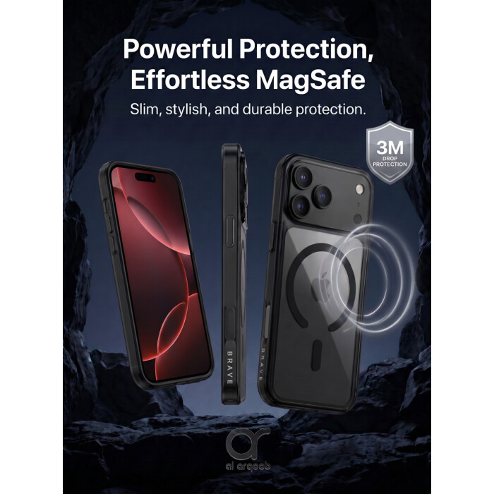 BRAVE Guard iPhone 18 Pro Protective Case with MagSafe, 15ft Military