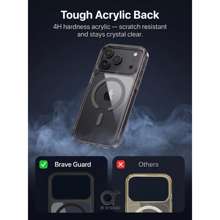BRAVE Guard iPhone 18 Pro Protective Case with MagSafe, 15ft Military
