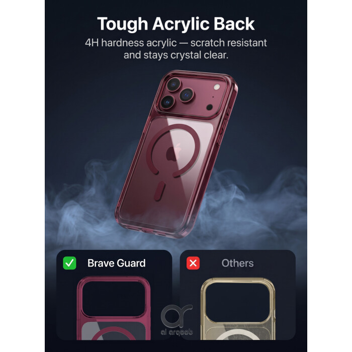 BRAVE Guard iPhone 18 Pro Max Protective Case with MagSafe, 15ft Military