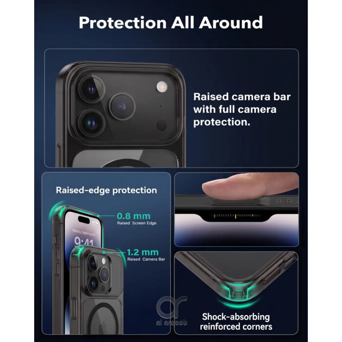 BRAVE Guard iPhone 18 Pro Max Protective Case with MagSafe, 15ft Military