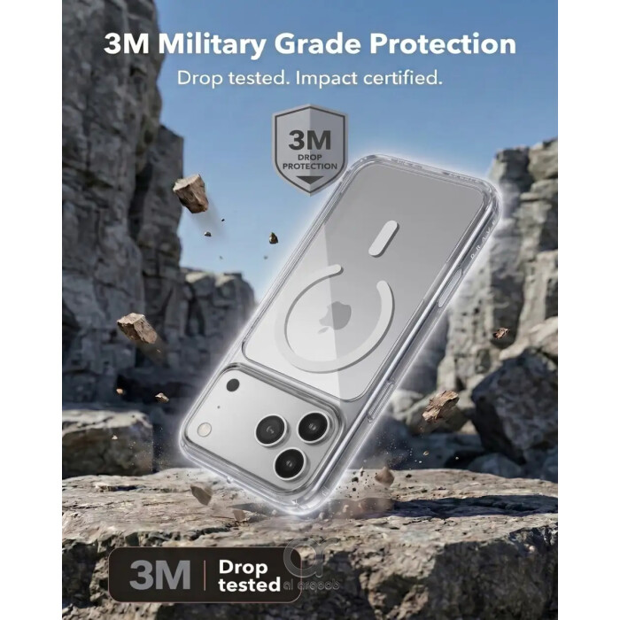 BRAVE Guard IPhone 18 Pro Max Dark Protective Case With MagSafe, 15ft Military