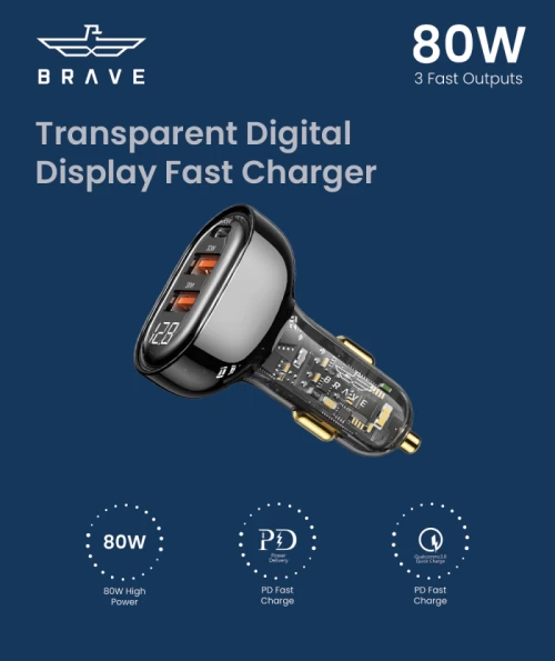 Brave 80W Fast Charger