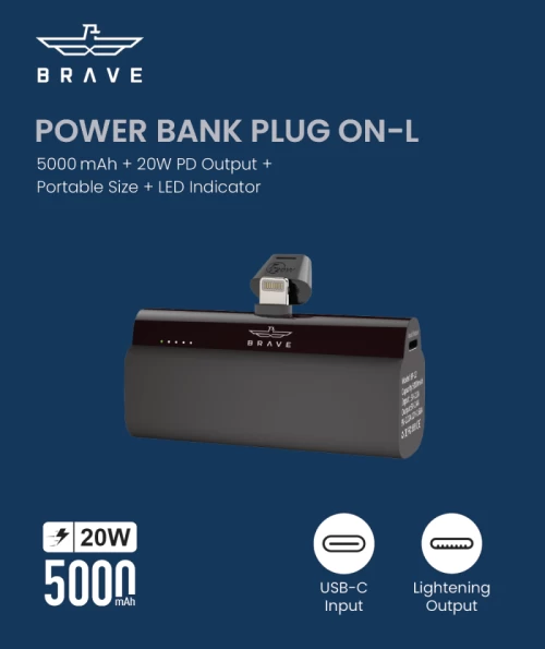 Brave - Power Bank 5000