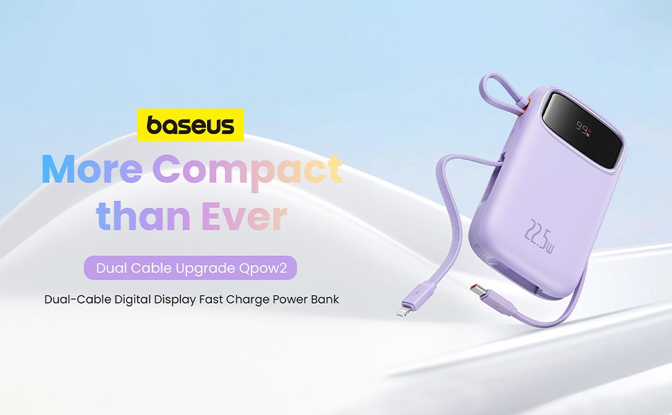 Baseus Blade2 Smart Power Bank upgrades to 140W charging and new colorways  -  News