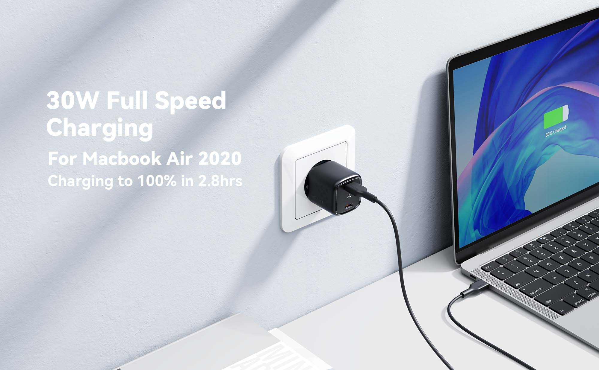 VOLTME Revo 30 Duo CC 30W GaN III Fast Charger, Dual USB