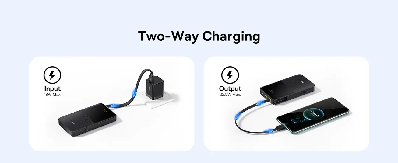 Baseus EnerFill Bipow2 Pro Power Bank 10000mAh