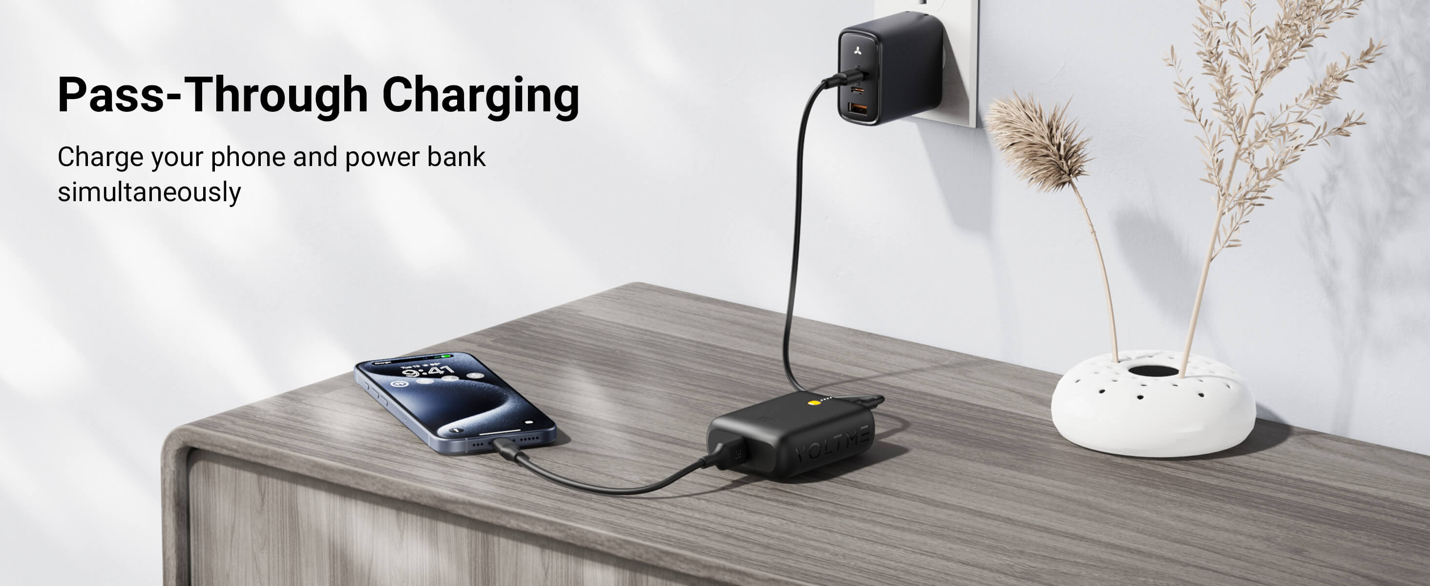 VOLTME Hypercore 10K Lite – 22.5W Fast Charging, PD 3.0