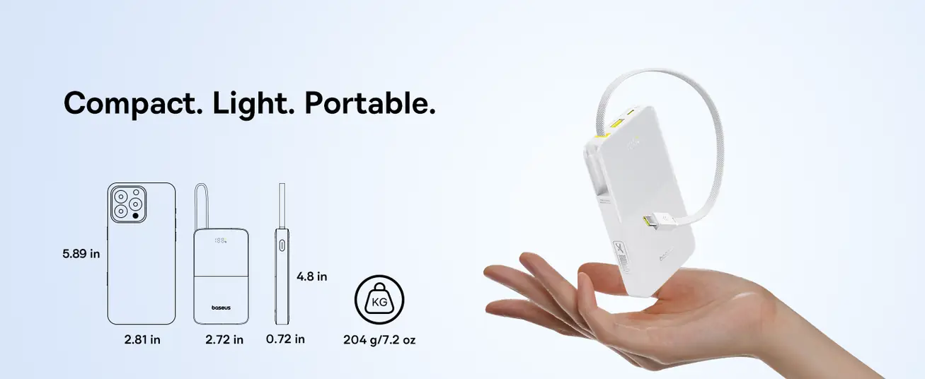 Baseus EnerFill Bipow2 Pro Power Bank 10000mAh