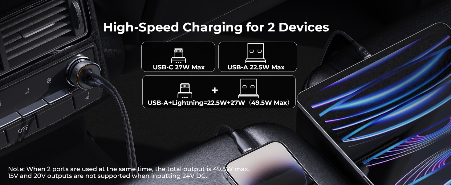 Voltme 49.5W Dual USB