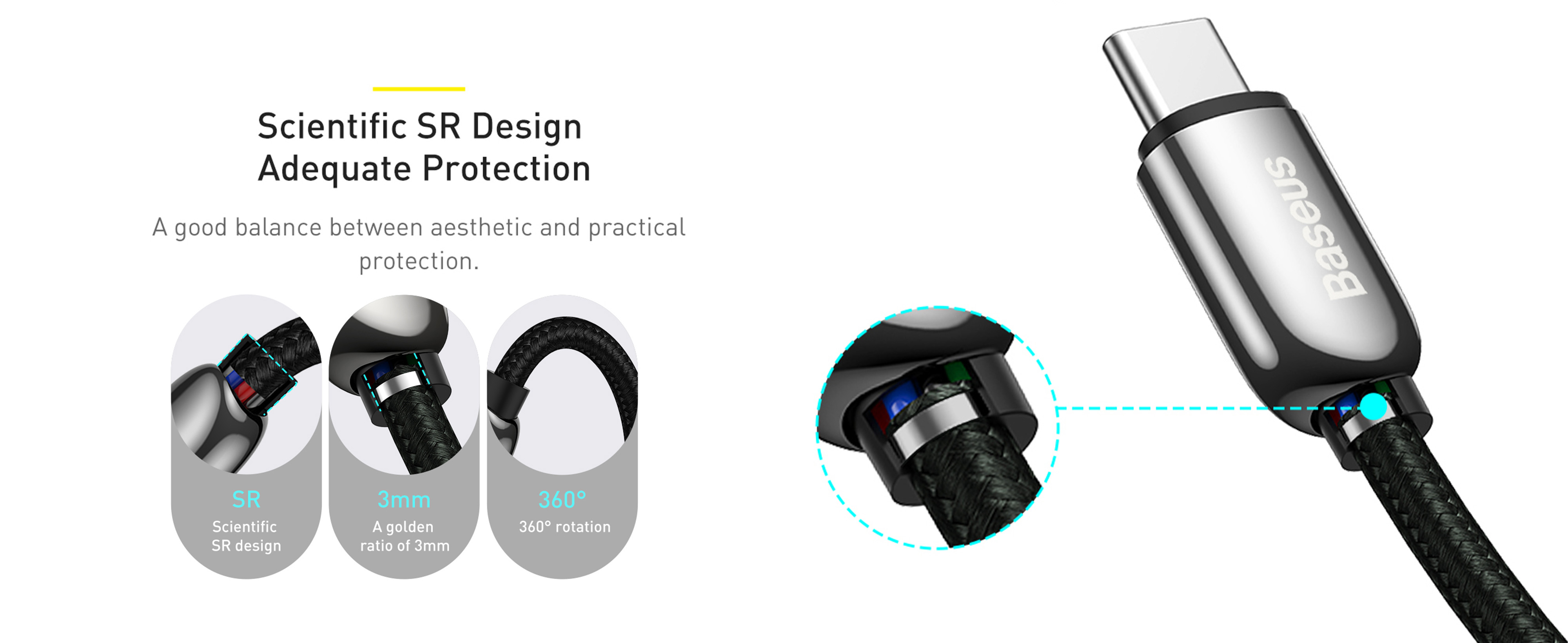 Baseus Display Fast Charging Data Cable Type-C to Type-C 100W 5A 1M - Green