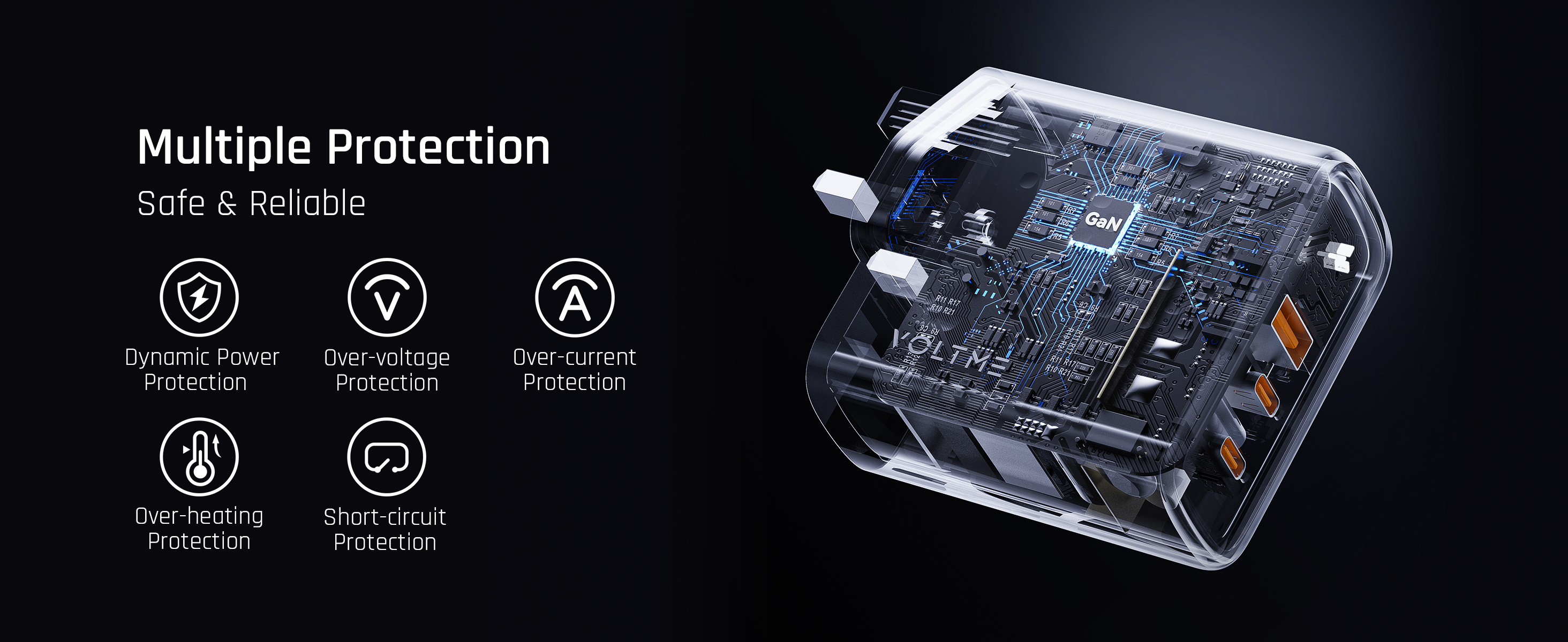 VOLTME Revo 100W GaN III USB