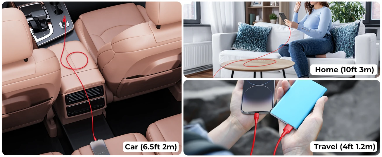 Voltme Powerlink EDC Series USB A to Lightning Cable